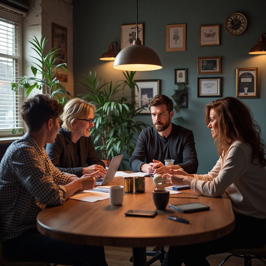 MoveTerry team gathered together